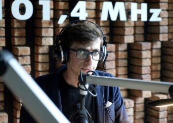 07.05.2020. Radio Kielce. Punkty Widzenia. Na zdjęciu: Michał Kita / Piotr Kwaśniewski / Radio Kielce