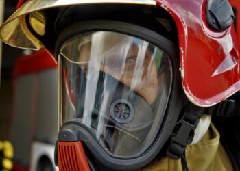 strażak, straż pożarna / Radio Kielce