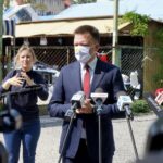 19.05.2020. Kielce. Konferencja prasowa Szymona Hołowni. Na zdjęciu: Szymon Hołownia - kandydat na prezydenta RP / Piotr Kwaśniewski / Radio Kielce