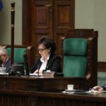 12.05.2020. Warszawa. Obrady Sejmu RP. Na zdjęciu: Elżbieta Witek - marszałek Sejmu / Sejm RP / twitter