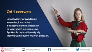 III etap łagodzenia restrykcji wprowadzonych w związku z epidemią koronawirusa / KPRM / MEN