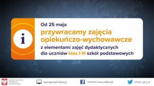 III etap łagodzenia restrykcji wprowadzonych w związku z epidemią koronawirusa / KPRM / MEN