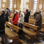 01.05.2020. Kielce. Msza św. w intencji Ojczyzny, Świata Pracy i Boże Miłosierdzie o ustanie epidemii koronawirusa / Jarosław Kubalski / Radio Kielce