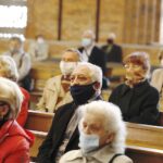 01.05.2020. Kielce. Msza św. w intencji Ojczyzny, Świata Pracy i Boże Miłosierdzie o ustanie epidemii koronawirusa / Jarosław Kubalski / Radio Kielce