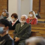 01.05.2020. Kielce. Msza św. w intencji Ojczyzny, Świata Pracy i Boże Miłosierdzie o ustanie epidemii koronawirusa / Jarosław Kubalski / Radio Kielce