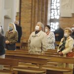 01.05.2020. Kielce. Msza św. w intencji Ojczyzny, Świata Pracy i Boże Miłosierdzie o ustanie epidemii koronawirusa / Jarosław Kubalski / Radio Kielce