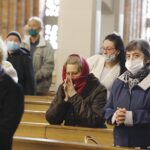 01.05.2020. Kielce. Msza św. w intencji Ojczyzny, Świata Pracy i Boże Miłosierdzie o ustanie epidemii koronawirusa / Jarosław Kubalski / Radio Kielce