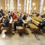 01.05.2020. Kielce. Msza św. w intencji Ojczyzny, Świata Pracy i Boże Miłosierdzie o ustanie epidemii koronawirusa / Jarosław Kubalski / Radio Kielce