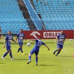 31.05.2020 Płock. Mecz Wisła Płock - Korona Kielce / Krzysztof Bujnowicz / Radio Kielce