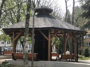 04.05.2020 Sandomierz. Park prozdrowotny / Grażyna Szlęzak-Wójcik / Radio Kielce