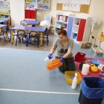 05.04.2020. Kielce. Niepubliczne Naukowe Przedszkole Integracyjne MINI COLLEGE / Jarosław Kubalski / Radio Kielce