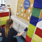 05.04.2020. Kielce. Niepubliczne Naukowe Przedszkole Integracyjne MINI COLLEGE / Jarosław Kubalski / Radio Kielce