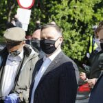 24.05.2020. Święty Krzyż. Wizyta prezydenta Andrzeja Dudy / Jarosław Kubalski / Radio Kielce