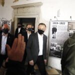 24.05.2020. Święty Krzyż. Wizyta prezydenta Andrzeja Dudy / Jarosław Kubalski / Radio Kielce