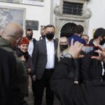 24.05.2020. Święty Krzyż. Wizyta prezydenta Andrzeja Dudy / Jarosław Kubalski / Radio Kielce