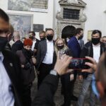 24.05.2020. Święty Krzyż. Wizyta prezydenta Andrzeja Dudy / Jarosław Kubalski / Radio Kielce