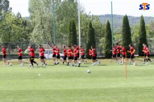 11.05.2020. Kielce. Trening Korony Kielce w pełnym składzie / Korona Kielce