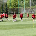 11.05.2020. Kielce. Trening Korony Kielce w pełnym składzie / Korona Kielce