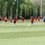 11.05.2020. Kielce. Trening Korony Kielce w pełnym składzie / Korona Kielce