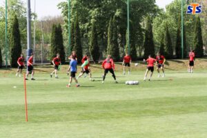 11.05.2020. Kielce. Trening Korony Kielce w pełnym składzie / Korona Kielce