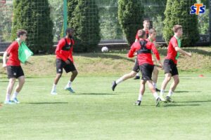 11.05.2020. Kielce. Trening Korony Kielce w pełnym składzie / Korona Kielce