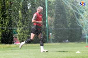 11.05.2020. Kielce. Trening Korony Kielce w pełnym składzie / Korona Kielce