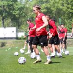 11.05.2020. Kielce. Trening Korony Kielce w pełnym składzie / Korona Kielce