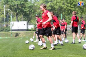 11.05.2020. Kielce. Trening Korony Kielce w pełnym składzie / Korona Kielce