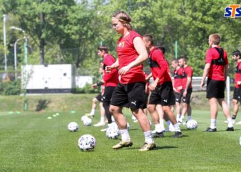 11.05.2020. Kielce. Trening Korony Kielce w pełnym składzie / Korona Kielce