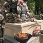 08.05.2020. Sandomierz. Uroczystości z okazji 75. rocznicy zakończenia II wojny światowej / Grażyna-Szlęzak-Wójcik / Radio Kielce