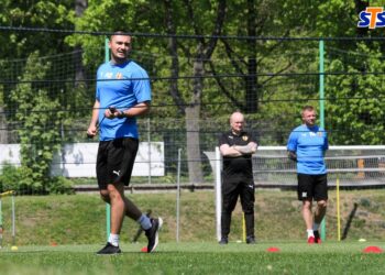 11.05.2020. Kielce. Trening Korony Kielce w pełnym składzie / Korona Kielce