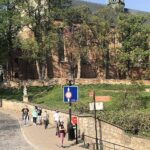 09.05.2020. Sandomierz. Turyści zwiedzają starówkę / Grażyna Szlęzak-Wójcik / Radio Kielce