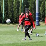 11.05.2020. Kielce. Trening Korony Kielce w pełnym składzie / Korona Kielce