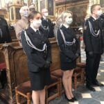 10.05.2020. Sandomierz. Msza święta w intencji strażaków i pracowników służby pożarniczej / Grażyna Szlęzak-Wójcik / Radio Kielce