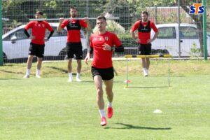 11.05.2020. Kielce. Trening Korony Kielce w pełnym składzie / Korona Kielce