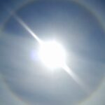 23.05.2020 Milechowy. Efekt halo na niebie / Słuchaczka Monika