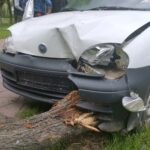 26.05.2020. Kielce. Kolizja przy ul. Warszawskiej / Piotr Kwaśniewski / Radio Kielce