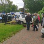 26.05.2020. Kielce. Kolizja przy ul. Warszawskiej / Piotr Kwaśniewski / Radio Kielce