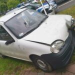 26.05.2020. Kielce. Kolizja przy ul. Warszawskiej / Piotr Kwaśniewski / Radio Kielce