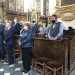 17.05.2020. Sandomierz. Msza święta z okazji setnej rocznicy urodzin św. Jana Pawła II / Grażyna-Szlęzak-Wójcik / Radio Kielce