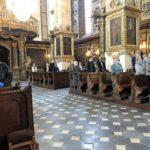 17.05.2020. Sandomierz. Msza święta z okazji setnej rocznicy urodzin św. Jana Pawła II / Grażyna-Szlęzak-Wójcik / Radio Kielce