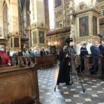 17.05.2020. Sandomierz. Msza święta z okazji setnej rocznicy urodzin św. Jana Pawła II / Grażyna-Szlęzak-Wójcik / Radio Kielce