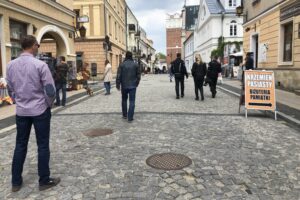 17.05.2020. Sandomierz. Starówka / Grażyna-Szlęzak-Wójcik / Radio Kielce