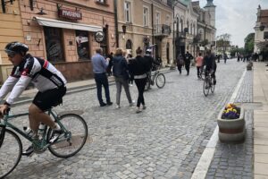 17.05.2020. Sandomierz. Starówka / Grażyna-Szlęzak-Wójcik / Radio Kielce