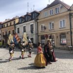 30.05.2020 Sandomierz. Kasztelan Karol Bury i Chorągiew Rycerstwa Ziemi Sandomierskiej / Grażyna Szlęzak-Wójcik / Radio Kielce