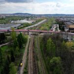 04.05.2020 Kielce. Budowa wiaduktu w ciągu ulicy Olszewskiego / Jarosław Kubalski / Radio Kielce