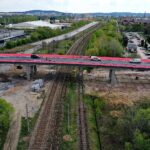 04.05.2020 Kielce. Budowa wiaduktu w ciągu ulicy Olszewskiego / Jarosław Kubalski / Radio Kielce