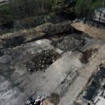 11.05.2020. Sitkówka-Nowiny. Pogorzelisko / Jarosław Kubalski / Radio Kielce