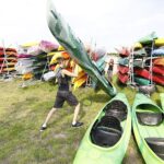 17.05.2020. Nida. Spływy kajakowe / Jarosław Kubalski / Radio Kielce