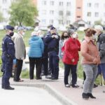 15.05.2020. Kielce. Pożar w wieżowcu na  Barwinku / Jarosław Kubalski / Radio Kielce